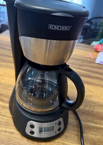 Dijital Saatli Kahve Makinesi filtre kahve makinası - Görsel 3