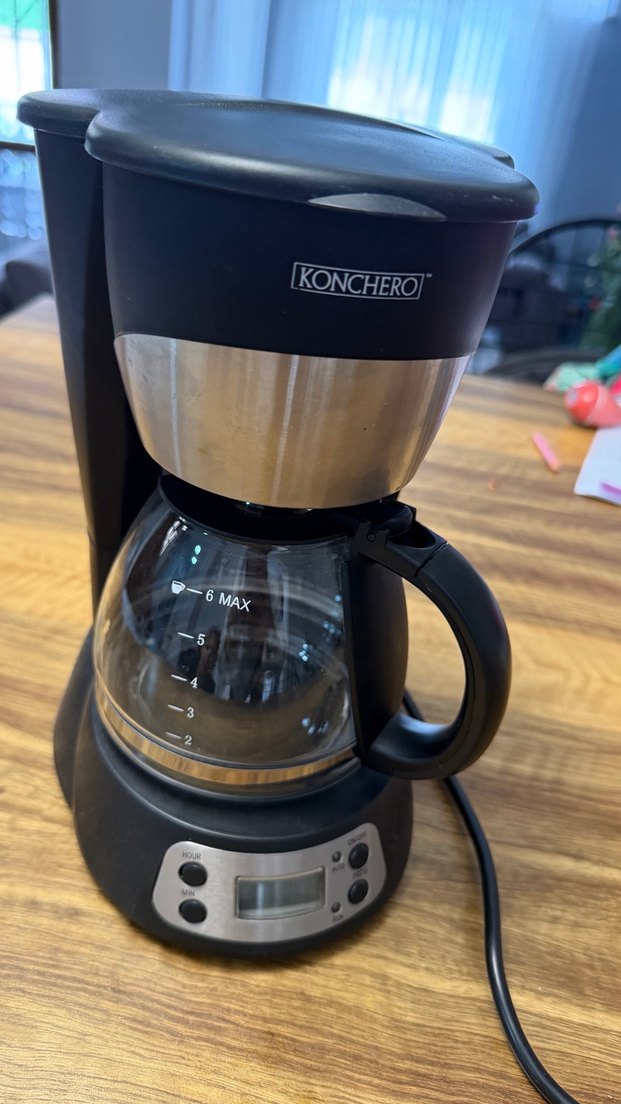 Dijital Saatli Kahve Makinesi filtre kahve makinası - Görsel 3