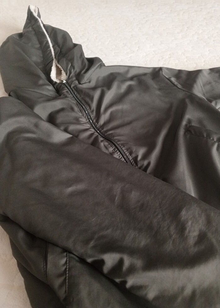 İçi kürklü ceket - Görsel 5