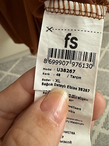 48 Beden Faik Sönmez likralı elbise
