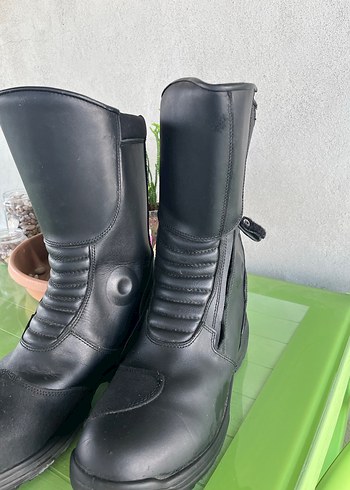 Erkek YDS motorcu bot/siyah - Görsel 8
