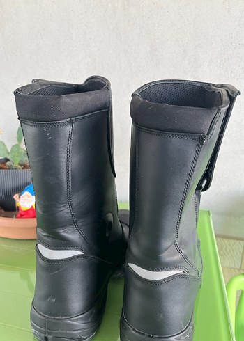 Erkek YDS motorcu bot/siyah - Görsel 12