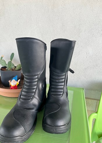 Erkek YDS motorcu bot/siyah - Görsel 6