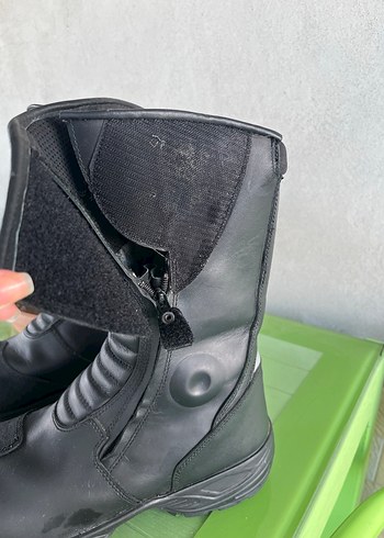 Erkek YDS motorcu bot/siyah - Görsel 10
