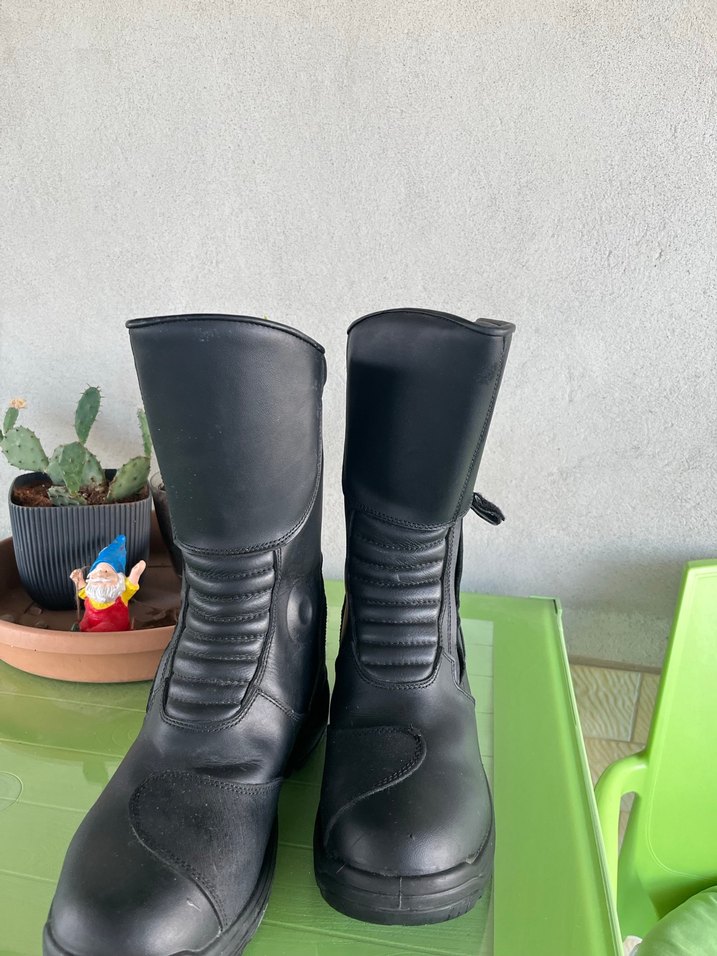 Erkek YDS motorcu bot/siyah - Görsel 5