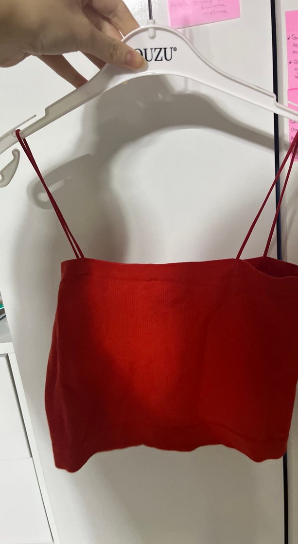 Nar çiçeği crop top - Görsel 5