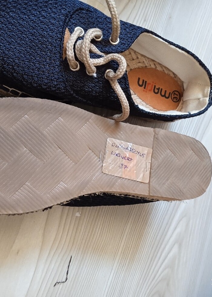 Marjin espadril - Görsel 3