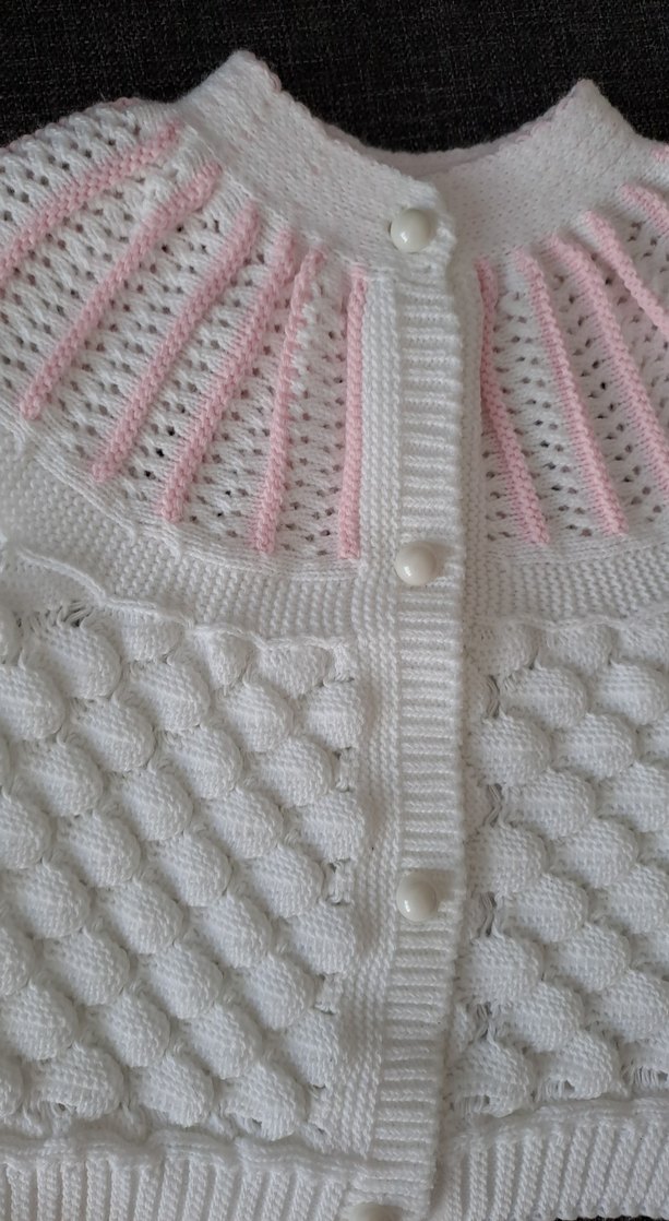 kız bebek yelek - Görsel 2