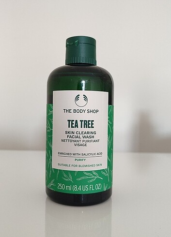 The body shop çay ağacı yüz yıkama jeli