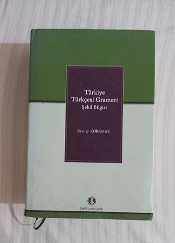 Türkiye Türkçesi grameri sekil bilgisi 