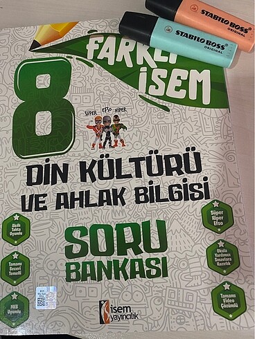 FARKLI İSEM DİN KÜLTÜRÜ SORU BANKASI