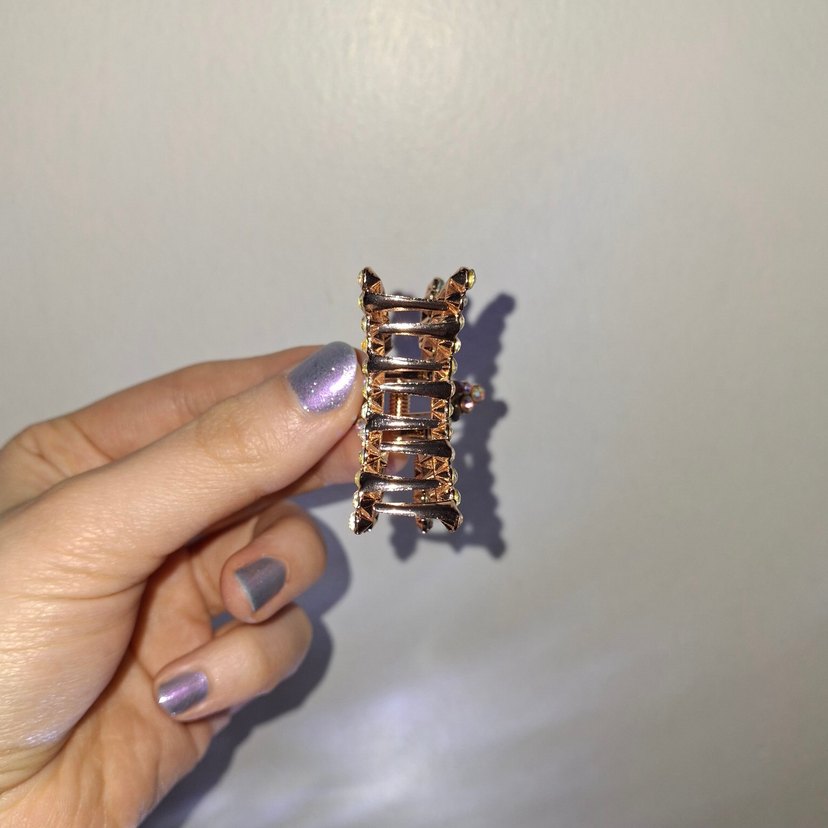 Metal Yıldız Parlak Toka - Görsel 2