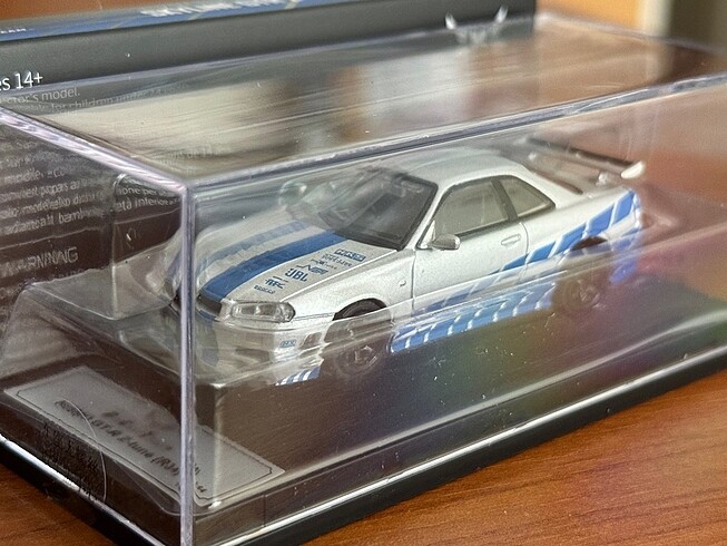 Beden TOPART Dct Skyline R34 fast&furious brian 1:64