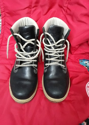 Siyah Bağcıklı Erkek Bot - Görsel 4