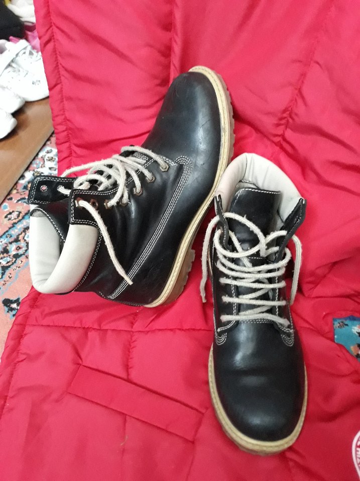 Siyah Bağcıklı Erkek Bot - Görsel 2