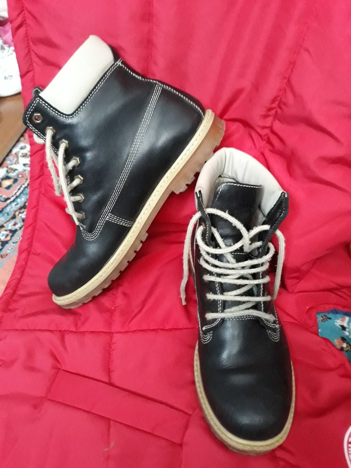 Siyah Bağcıklı Erkek Bot - Görsel 3