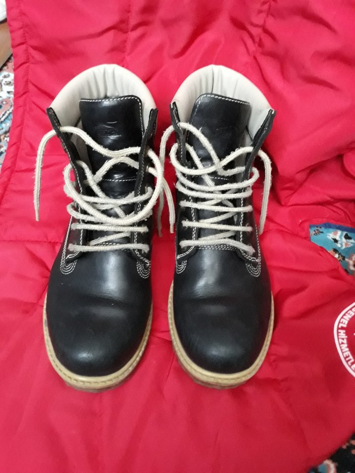 Siyah Bağcıklı Erkek Bot - Görsel 4