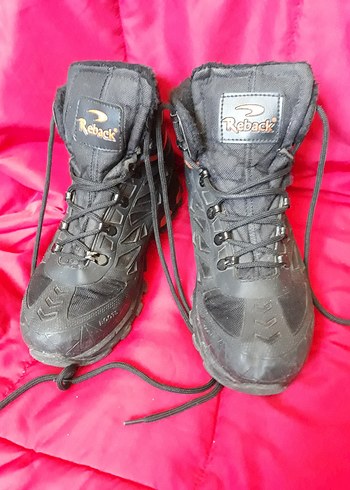 Siyah Bağcıklı Erkek Kauçuk Bot - Görsel 7