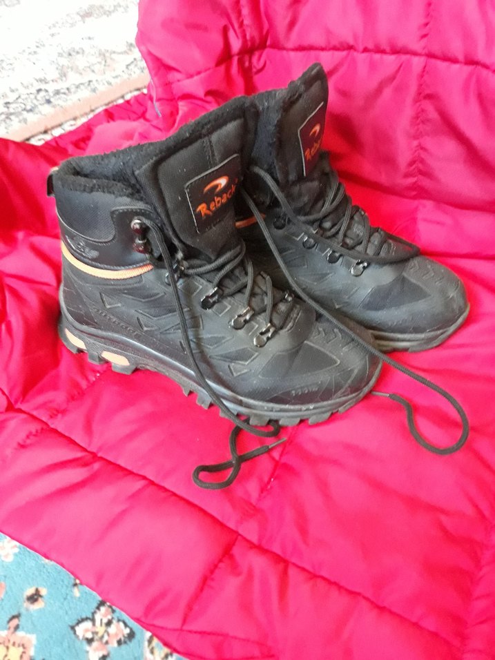 Siyah Bağcıklı Erkek Kauçuk Bot - Görsel 4