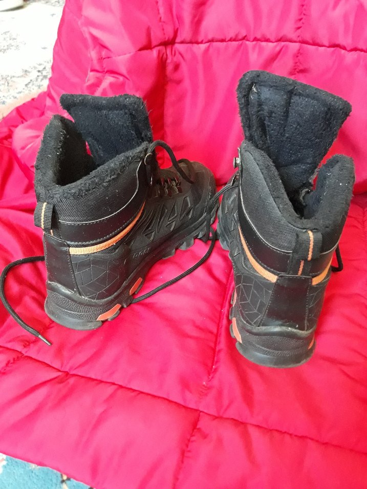 Siyah Bağcıklı Erkek Kauçuk Bot - Görsel 3