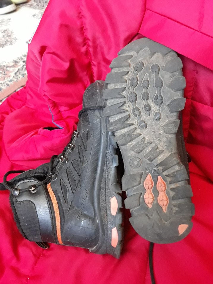 Siyah Bağcıklı Erkek Kauçuk Bot - Görsel 5