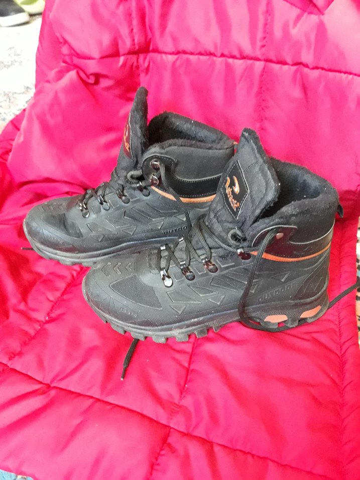 Siyah Bağcıklı Erkek Kauçuk Bot - Görsel 2