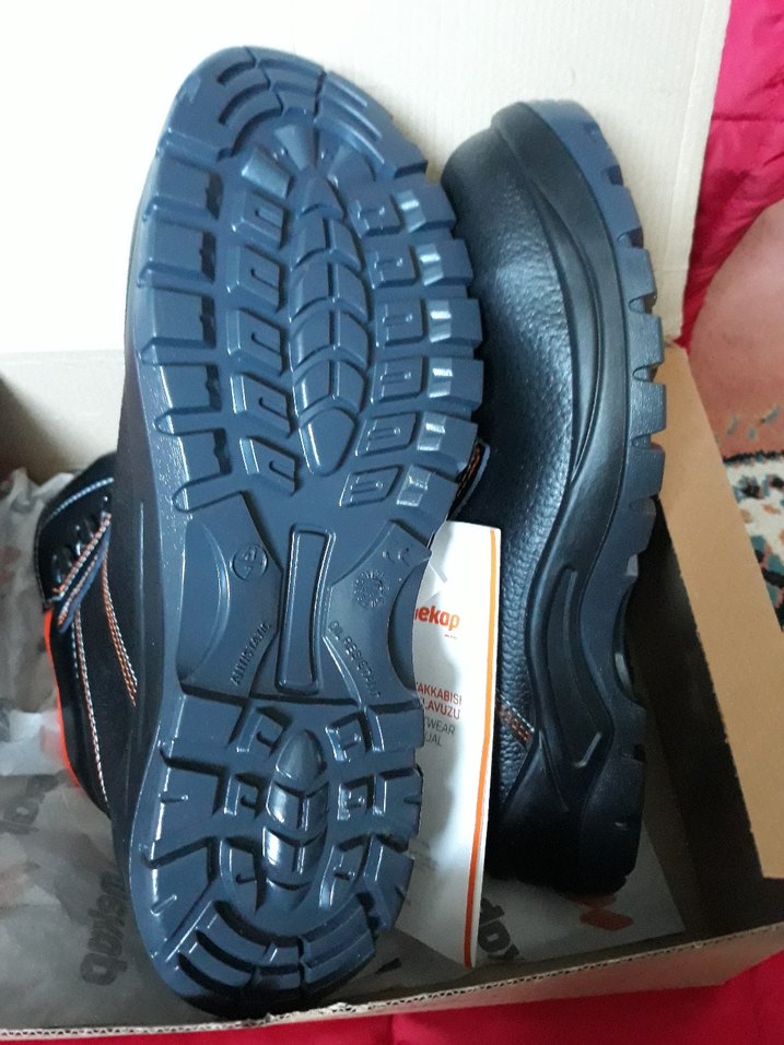 Siyah Erkek Günlük Street Wear Botlar Velcro - Görsel 5