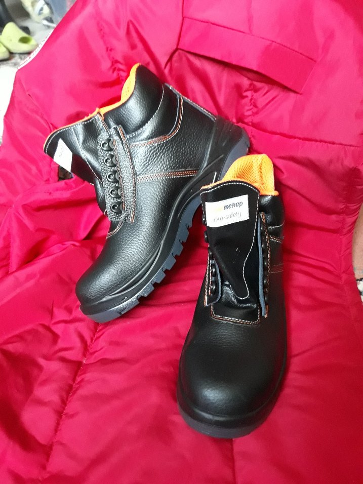 Siyah Erkek Günlük Street Wear Botlar Velcro - Görsel 2