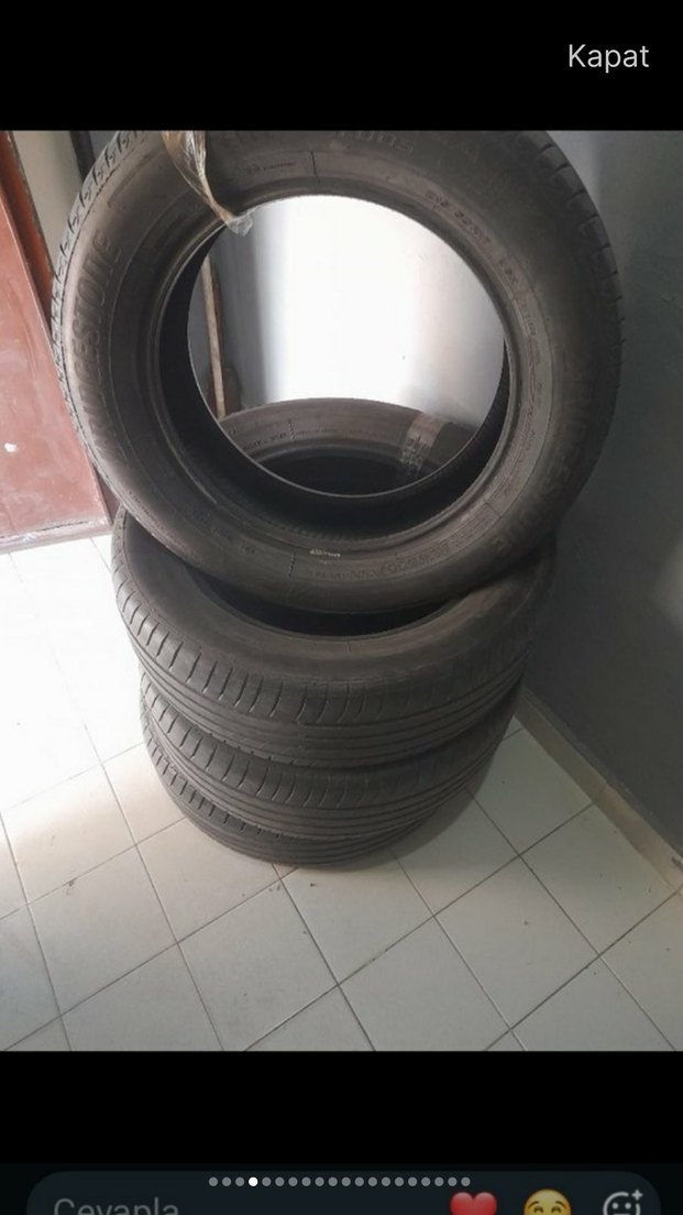 4lü Siyah Otomobil Lastikleri Seti — görsel 4/19