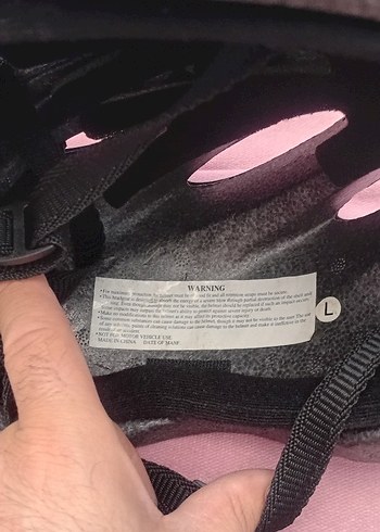 Mavi Biker Stil Plastik Motosiklet Kaskı - Görsel 5