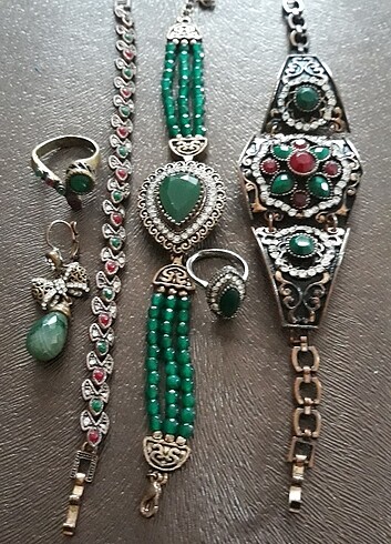 Vintage bileklik set 6 parça 