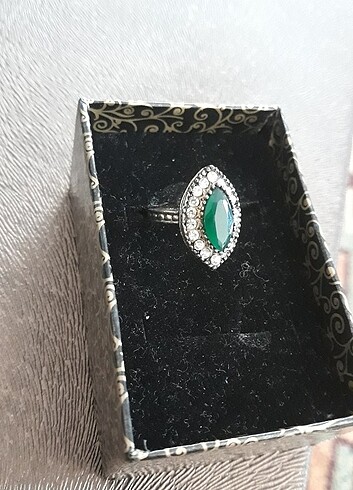  Beden yeşil Renk Yuzuk 