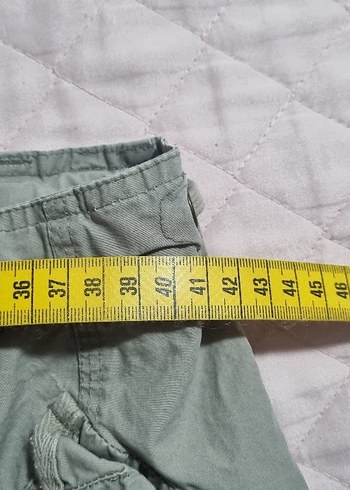 s Beden Gri Paraşüt kumaş Kargo pantolon