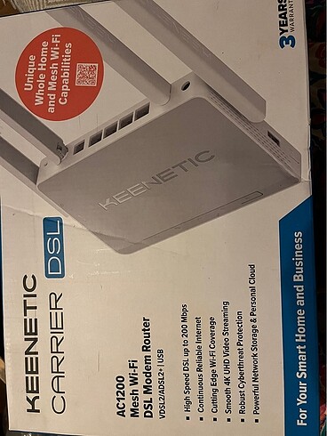Keenetic carrier DSL Ac1200 Dual band