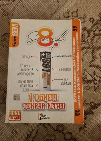 İsem yayinlari 8.sınıf tüm dersler