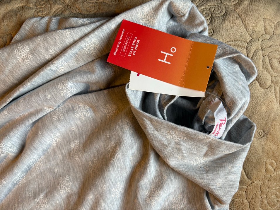 Gri Baskılı Pamuk Hamile Bluzu - Görsel 4