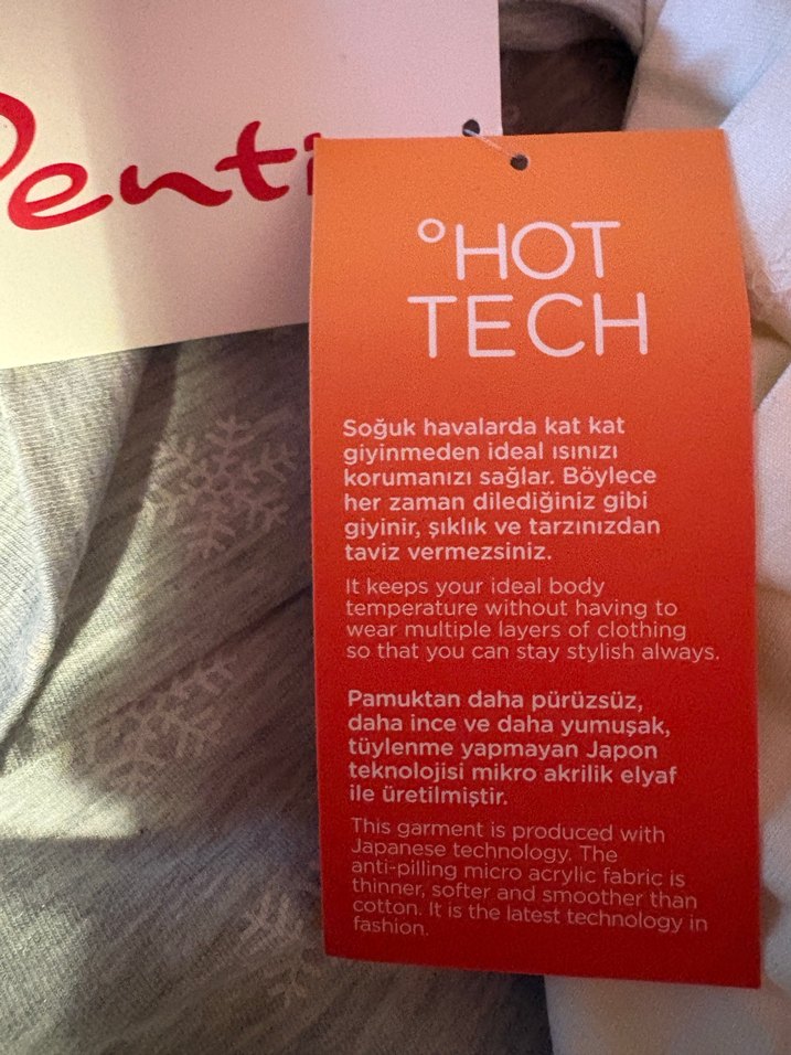 Gri Baskılı Pamuk Hamile Bluzu - Görsel 3