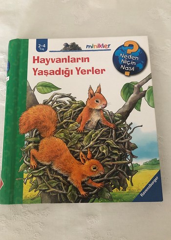 Hayvanların Yaşadığı Yerler - Mikado Ravensburger Minikler