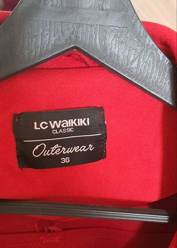 Kırmızı Fermuarlı Süet Kadın Ceket - Görsel 2