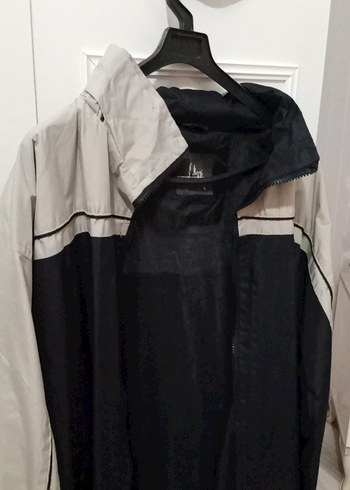 Gri Erkek Spor Yağmurluk - Görsel 2