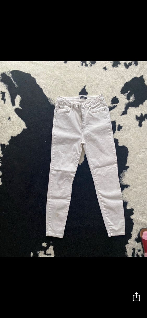 Trendyol beyaz jean - Görsel 2