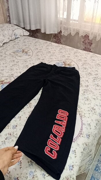 xxl Beden lacivert Renk Palazzo eşofman altı