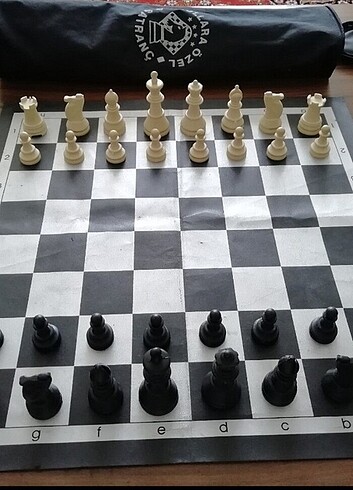 Rulo çantalı satranç seti 