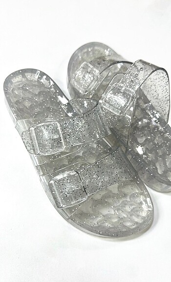 38 Beden Jelly şeffaf terlik