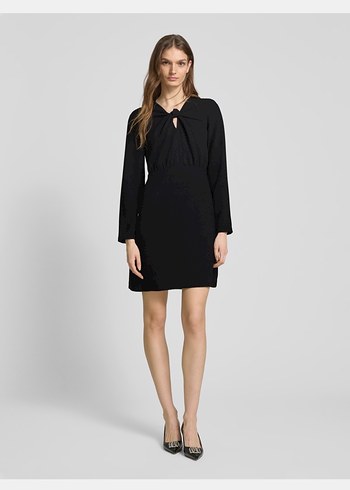 Hugo Boss Siyah Mini Elbise
