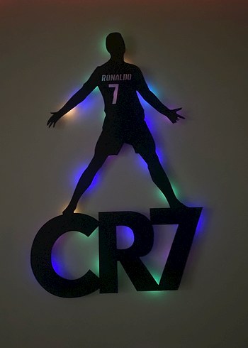 CR7 Temalı Siyah Aksiyon Figürü
