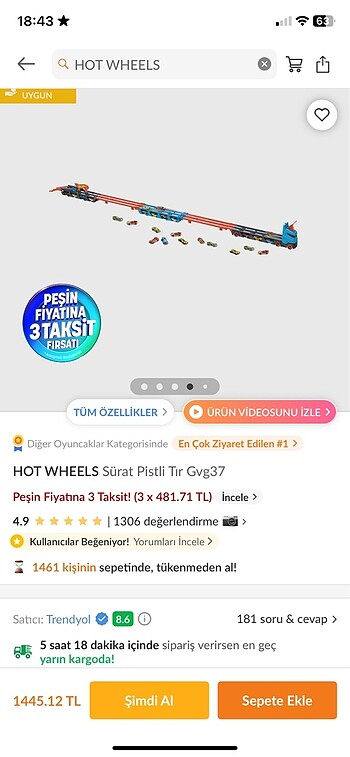  Hotwheels Tır