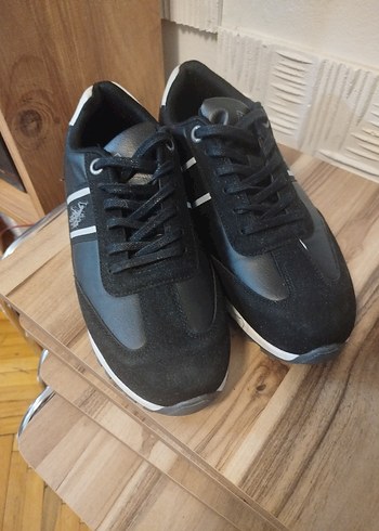 U.S Polo Assn. Siyah Suet Sneaker