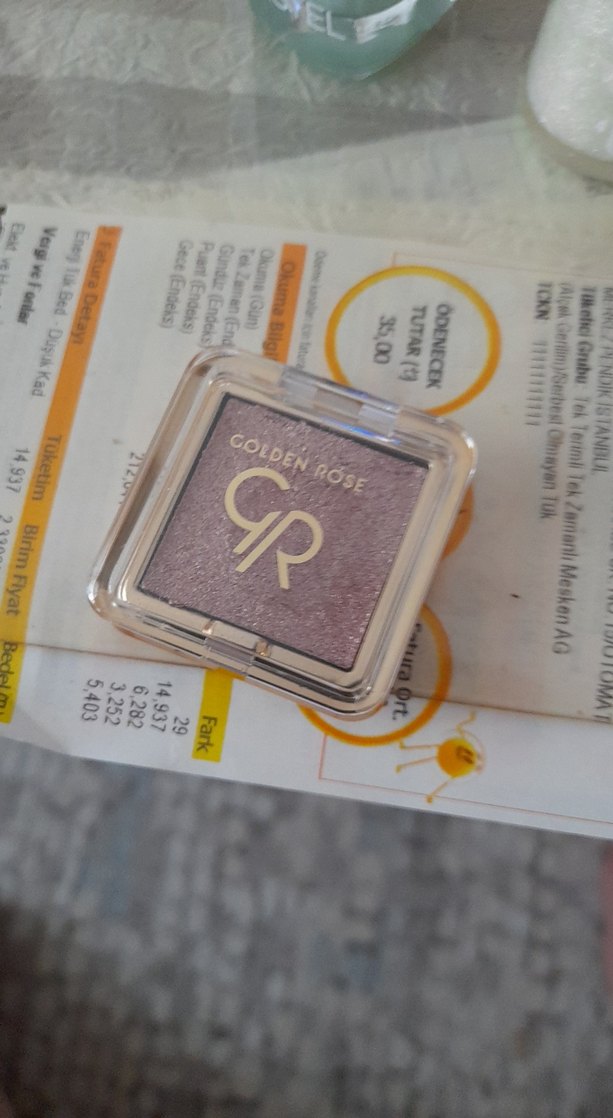 Shiny Bej Renkli Göz Farı - Görsel 2