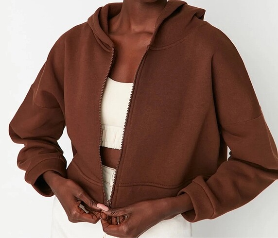 Trendyolmilla crop hırka